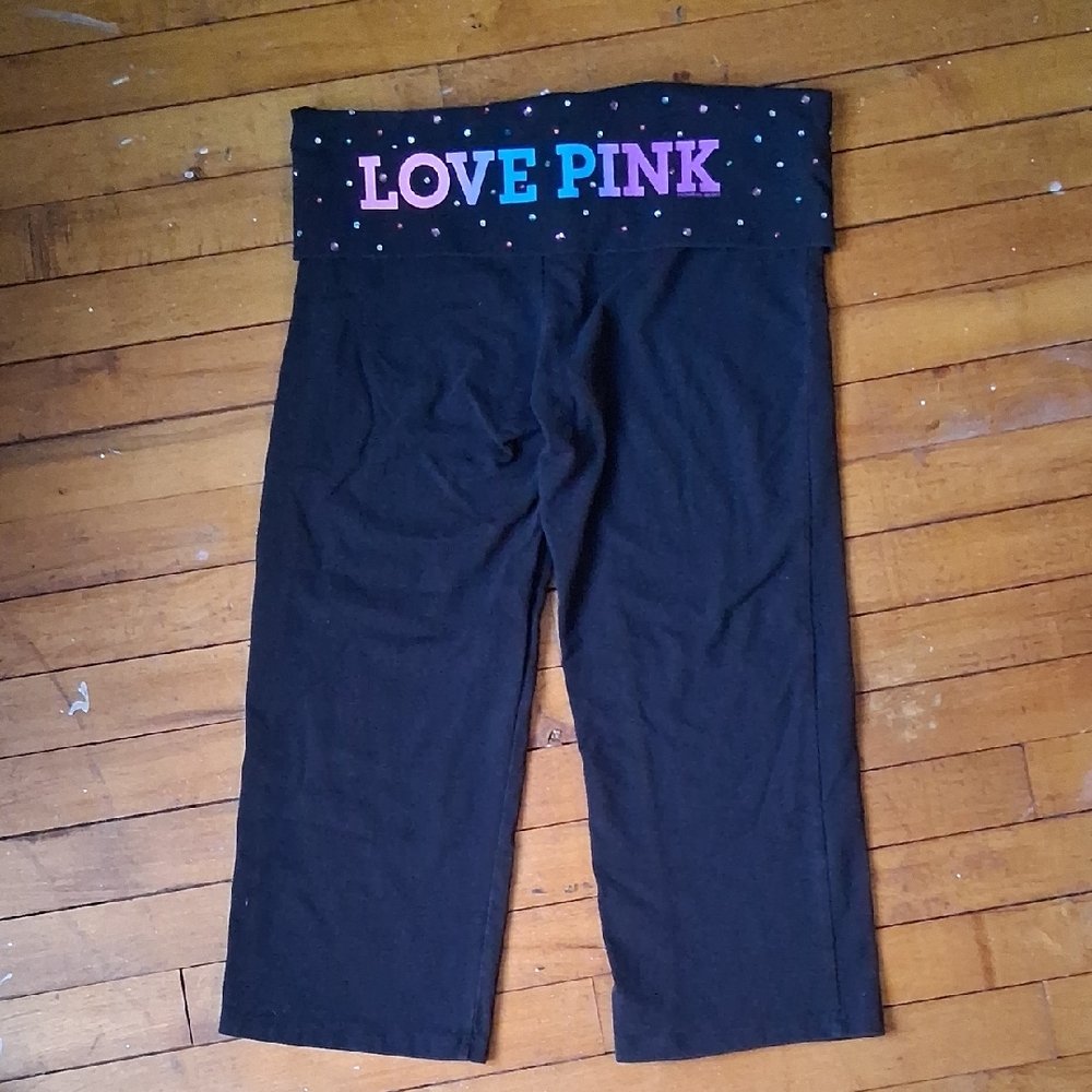 Y2K VS PINK Foldover Capri Sz M